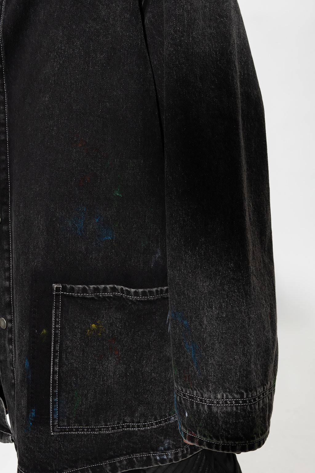 Black Oversize denim jacket Maison Margiela - Vitkac Canada